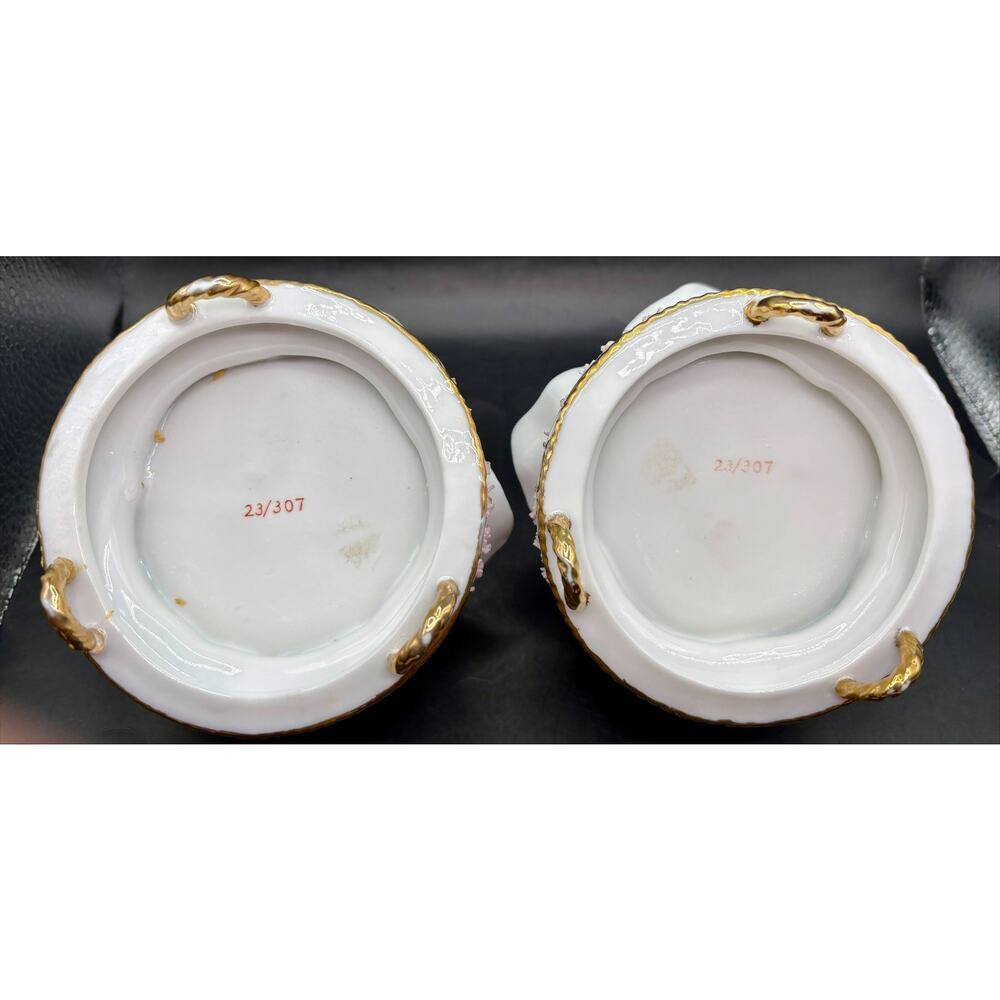 Vintage Porcelain Candlestick Holders Andrea By Sadek #23 of 307 Made In Japan - Picture 4 of 8